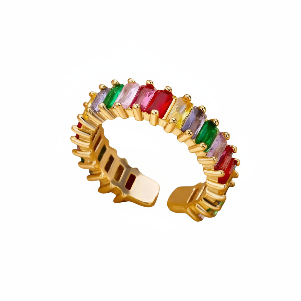 Titanium Steel Zirconia Ring