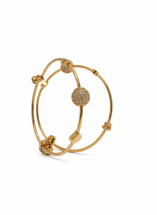 Daily ear pair of bangles