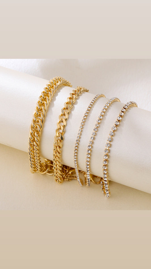 Layered bracelet