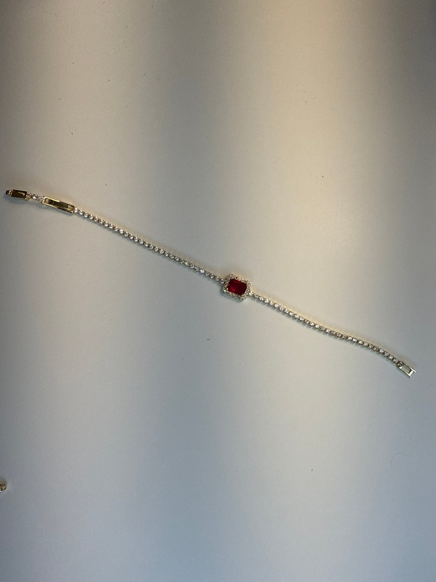 Elegant Garnet stone bracelet