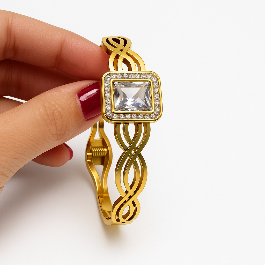 Stainless steel bangle