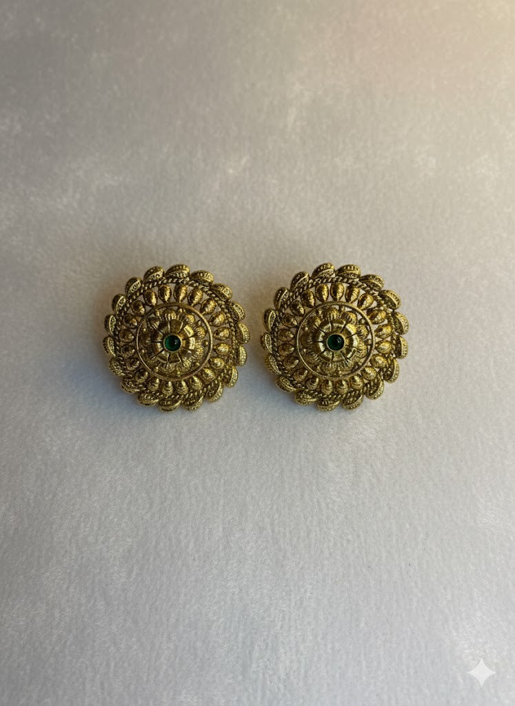Golden earrings