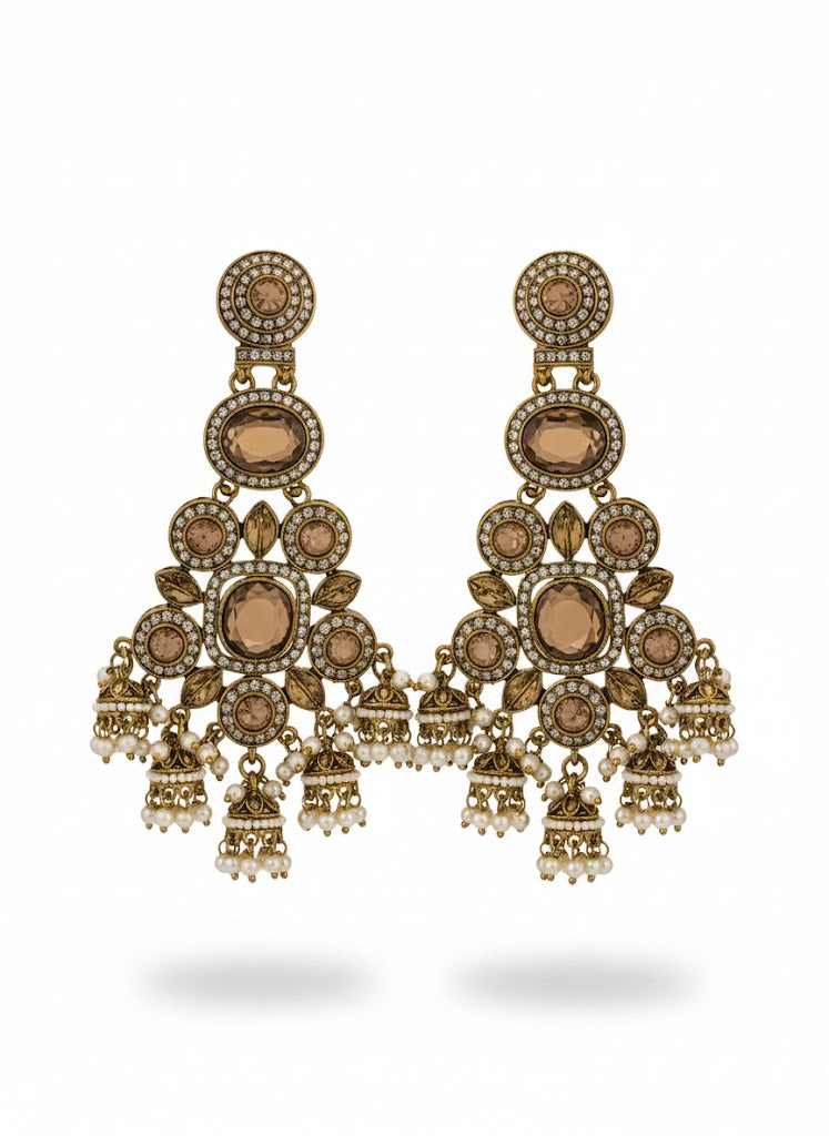Kundan earrings