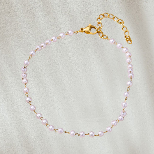 Gemstone anklet